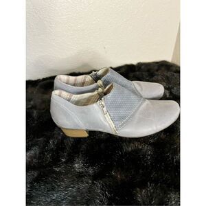 Rieker Roy Side Zip Shoe boots booties Sz 41 10.5
